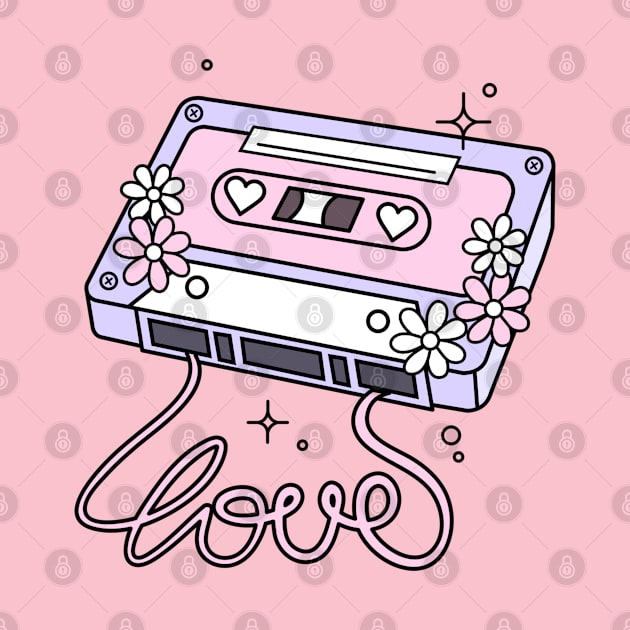 Music Lover's Cassette by TeaTimeTees