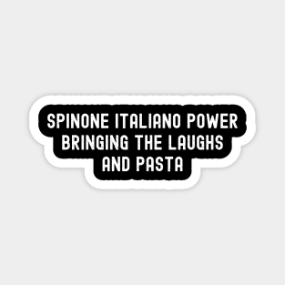 Spinone Italiano Power Bringing the Laughs and Pasta Magnet