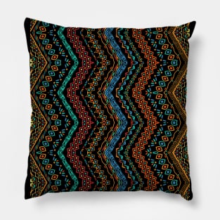 Ethnic Art Z Pillow