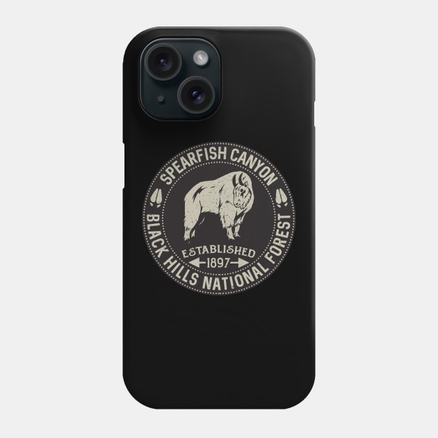 Spearfish Canyon South Dakota Mountain Goat Phone Case by SouthDakotaGifts