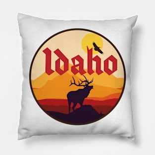 Idaho Elk Pillow