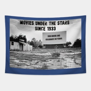 90th Anniversary Drive-in Tee Tapestry