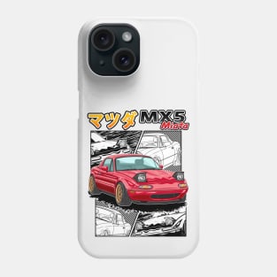 JDM Mazda MX5 Miata Phone Case