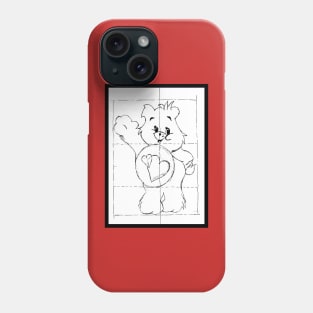 Care Bear Blueprint Phone Case