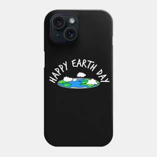 Earth Day Flat Earther Phone Case