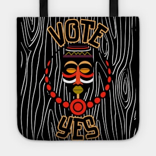 Vote Yes To The Voice Indigenous Voice To Parliament Tribal Edition Tote