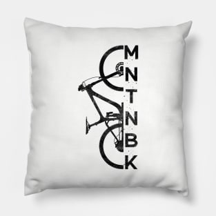 Cycling Mountain Bike Mountain Biker Cyclist Downhill Gift Pillow