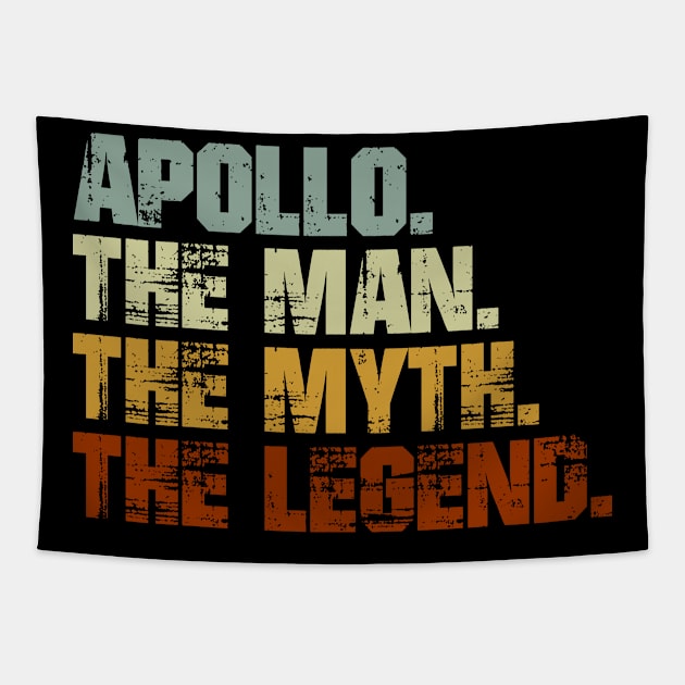 Apollo The Man The Myth The Legend Tapestry by designbym