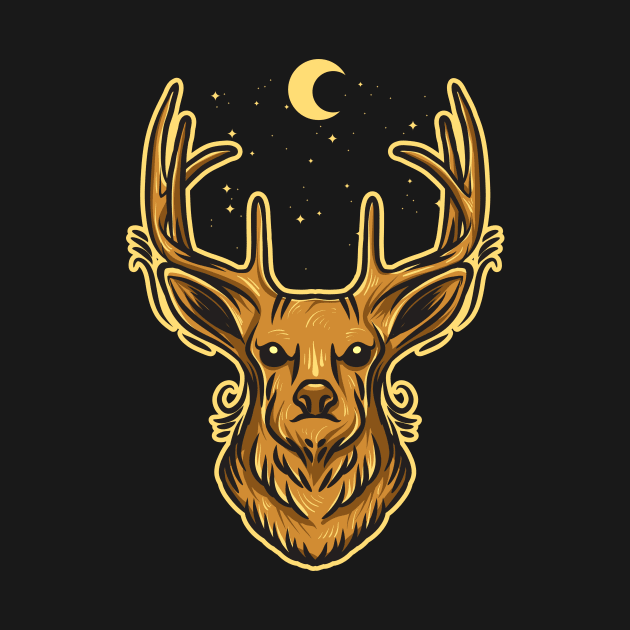 deer by Luckyart11