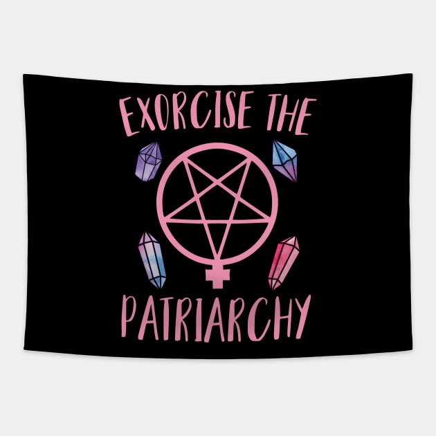 Exorcise The Patriarchy Tapestry by Eugenex