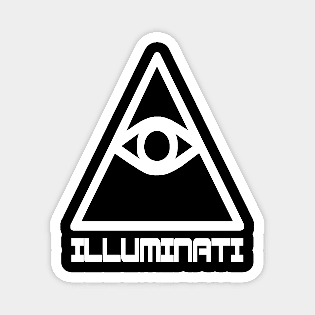 Illuminati Eye of Providence - All Seeing Eye Magnet by DazzlingApparel