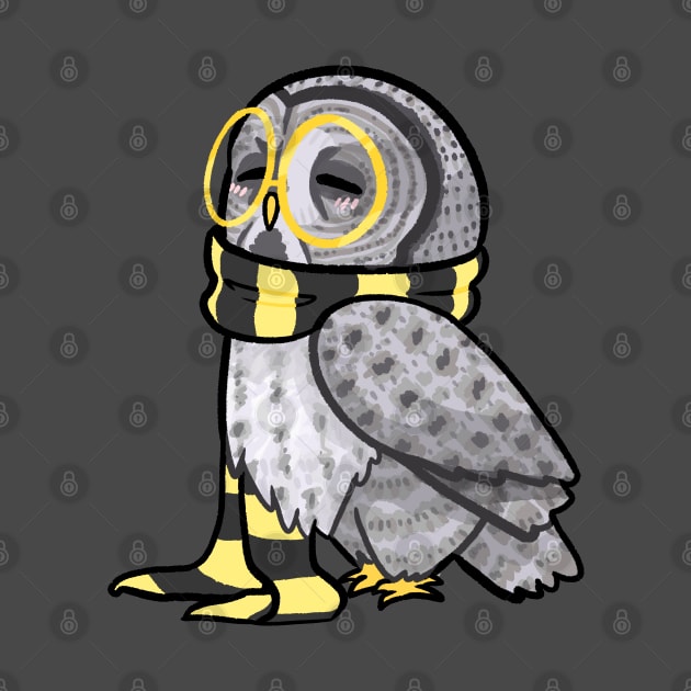 Kind Great Grey Owl by Ribombyliidae