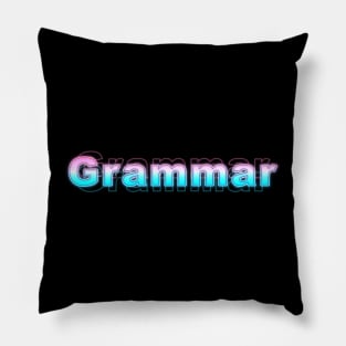 Grammar Pillow