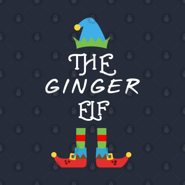 The Ginger Elf Matching Family Group Christmas Party by CareTees