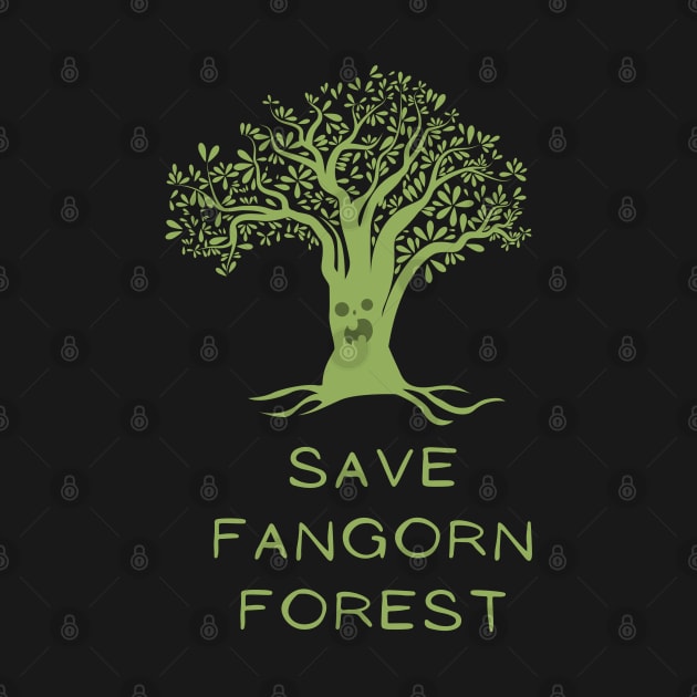 Save Fangorn Forest - Ent - Funnt by Fenay-Designs