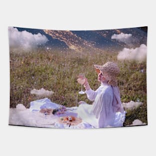 Picnic In Space Tapestry