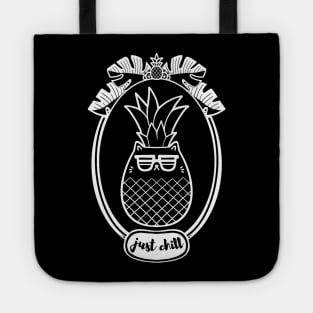 Just Chill! Pineapple Cat Tote