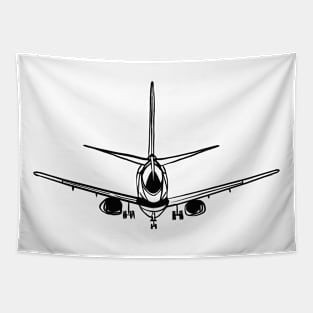 Jet Aircraft Tapestry