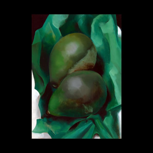 High Resolution Alligator Pears by Georgia O'Keeffe by tiokvadrat
