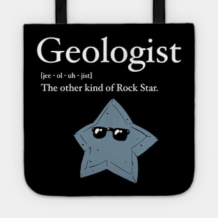 Geology T Shirt I Rock Star stone Tote