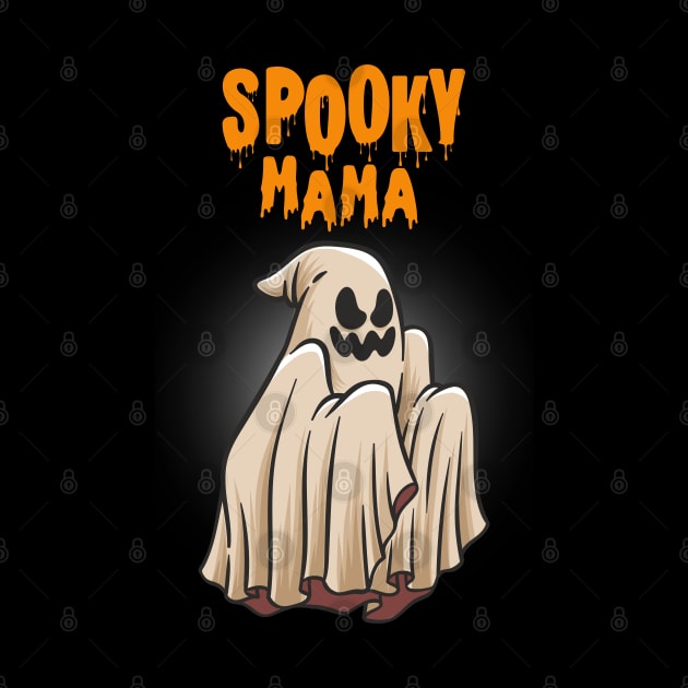 Halloween Spooky Mama by TeeStory