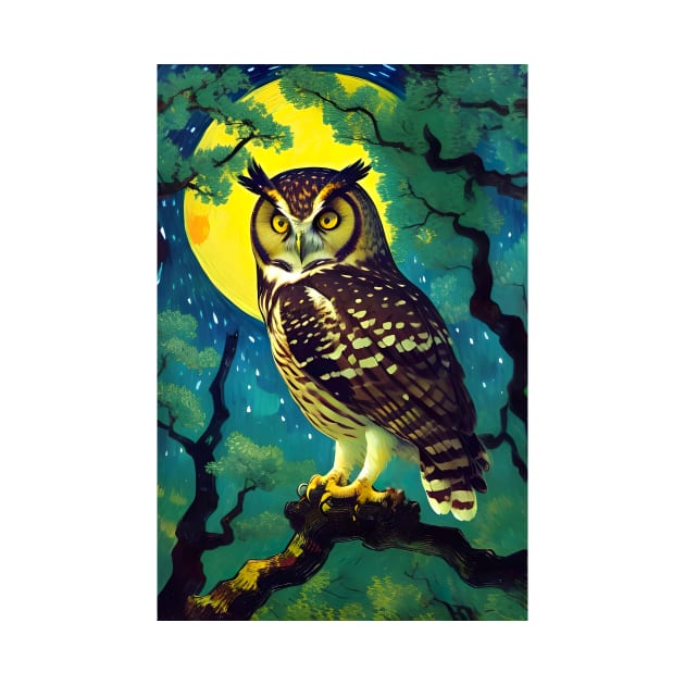 Owl Oil painting by soulfulprintss8