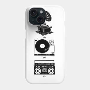 retro music Phone Case