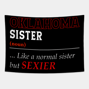 Oklahoma Normal Sister Tapestry