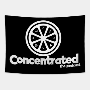 Concentrated Podcast Logo 3 Tapestry