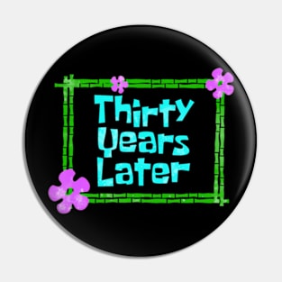 Thirty Years Later Funny year old birthday party Pin