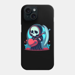 Valentine Grim Reaper Phone Case