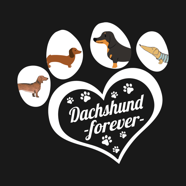 Dachshund forever by TeesCircle