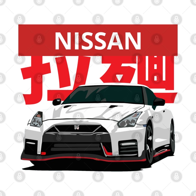 nissan gtr by artoriaa