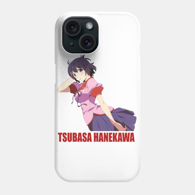 Tsubasa Hanekawa Phone Case by CaptainMarvelMerch