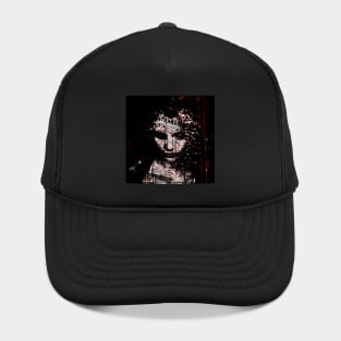 Moody Portrait Collage Hat