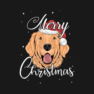 dog love merry christmas T-Shirt