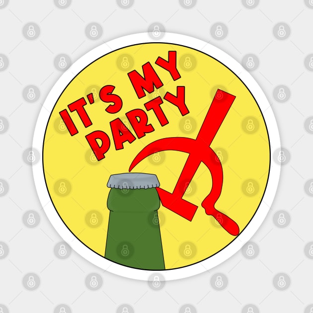 It's My Party Magnet by DiegoCarvalho