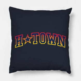 Houston H-Town Baseball Fan Tee: Hit It Out of the Park, Y'all! Pillow