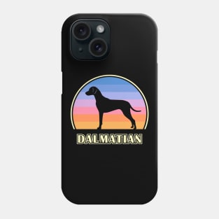 Dalmatian Vintage Sunset Dog Phone Case
