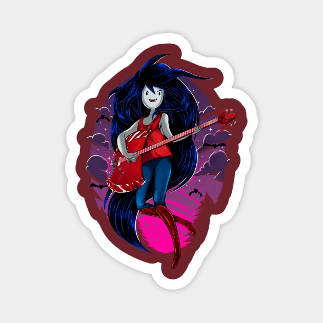 Vampire Bassist Magnet by samuelrd