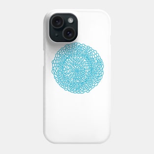 Blue Mandala Phone Case