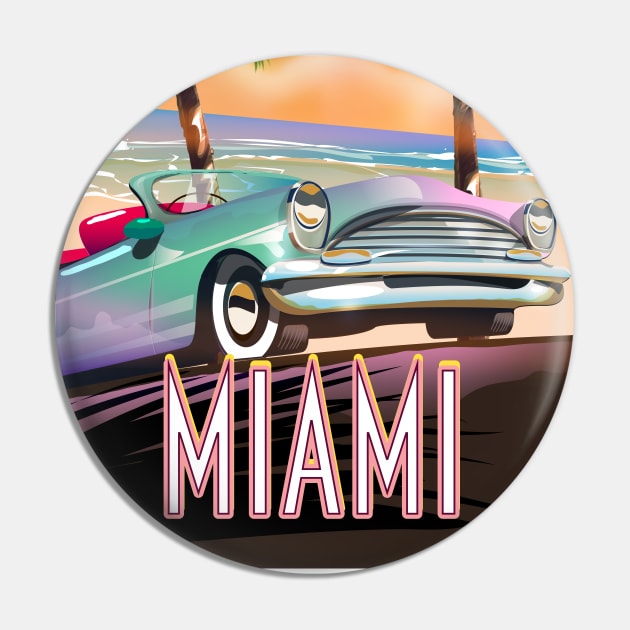 Miami Pin by nickemporium1