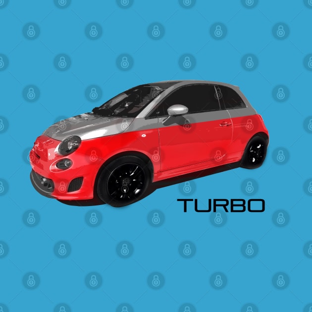 Turbo Pop Fiat 500 by CreativePhil