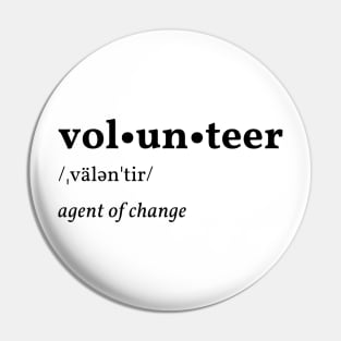 Volunteer Pin