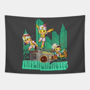 intergalactic kids Tapestry