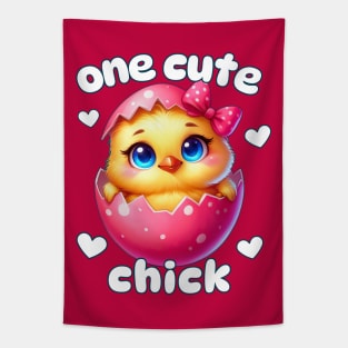 One Cute Chick Tapestry