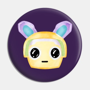 Bunny Bot Pin