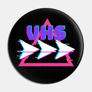 VHS Retro Vibes! Pin