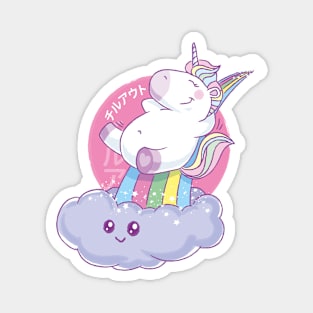 Chilled Out Unicorn Magnet