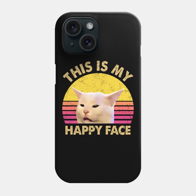 THIS IS MY HAPPY FACE Phone Case by JohnetteMcdonnell